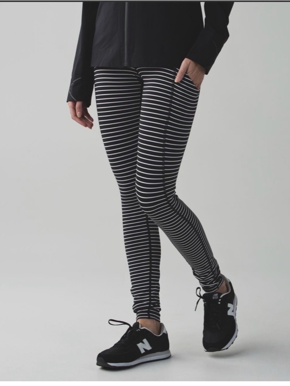 Lululemon Speed Tight II
Parallel Stripe Black White / Black